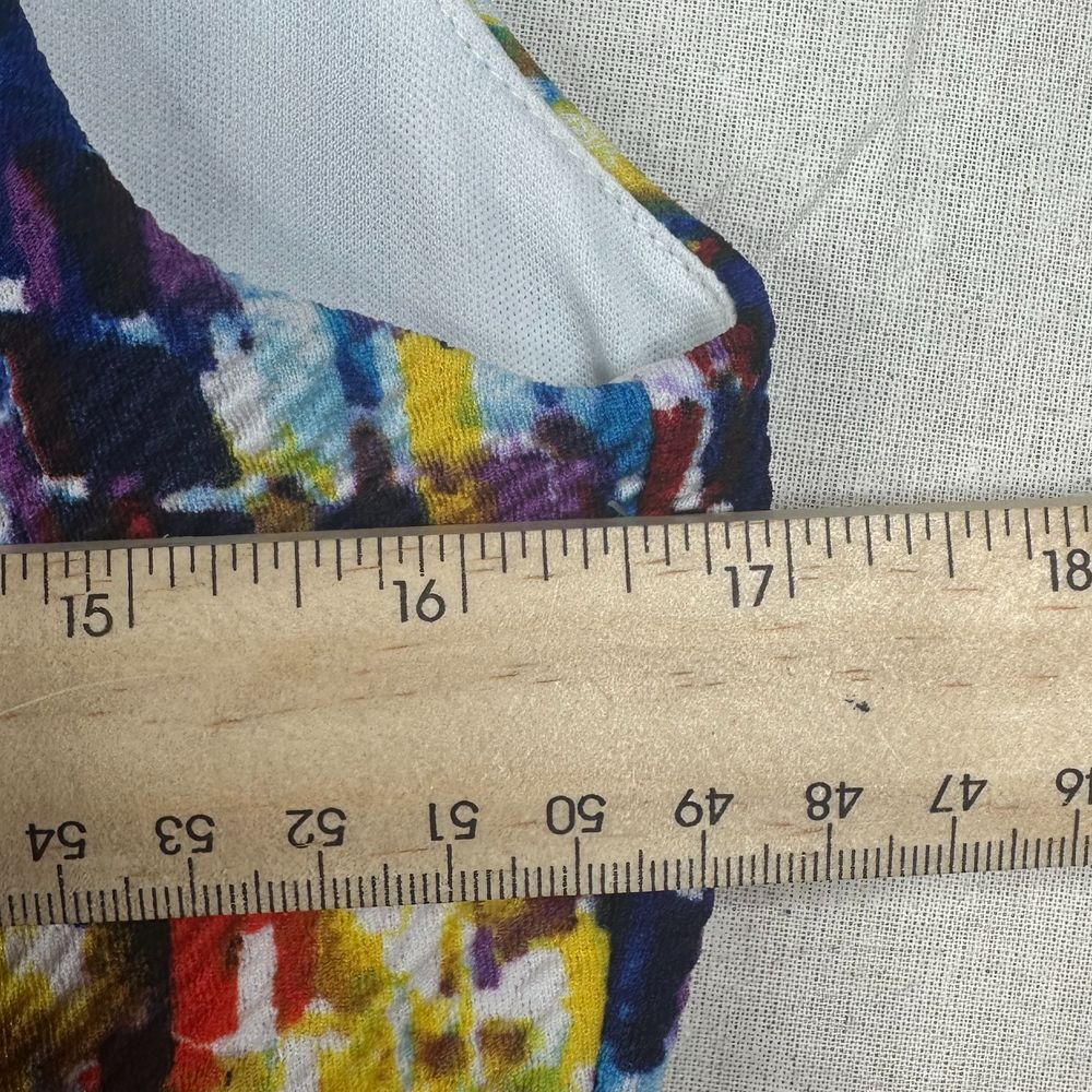 Ellen Tracy Sleeveless A Line Dress size 6 Multicolor - Picture 6 of 8